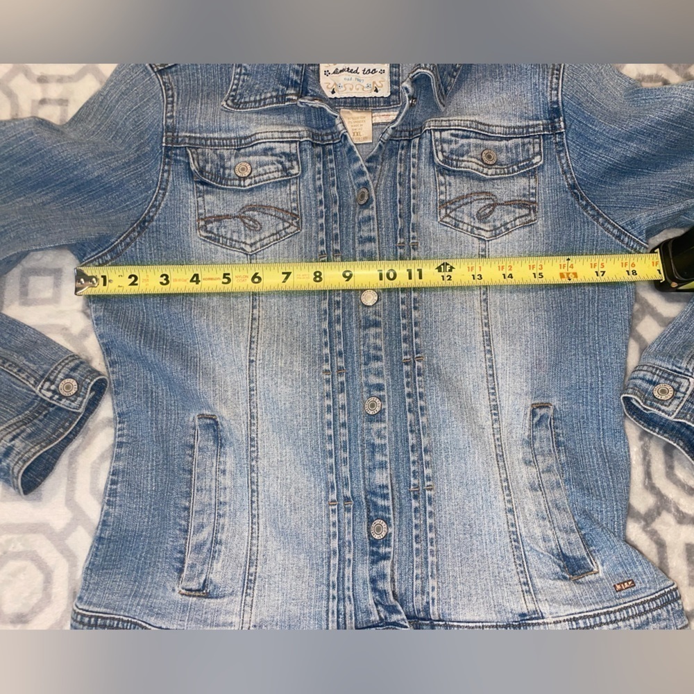 Vintage LIMITED Too Jean Jacket Size XXL - Picture 14 of 15